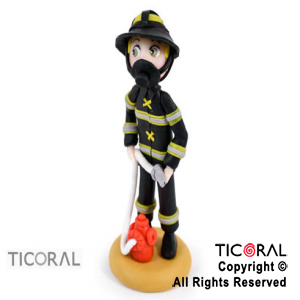 ADORNO PROFESION BOMBERO A. PORCELANA FRIA x 1